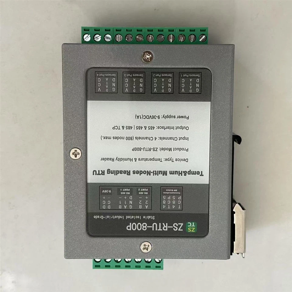 Zs - rtu - 800p טמפרטורה מרובת נקודות ואספן לחות